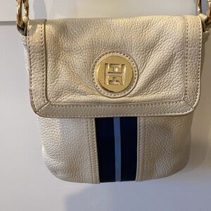 Pebbled Leather cross body bag